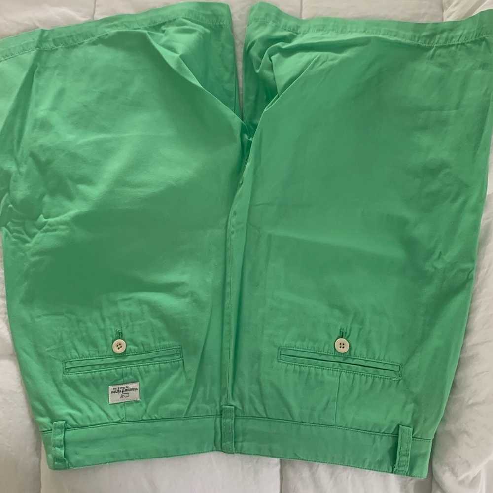 Vineyard Vine Mens Green Summer Shorts size 32